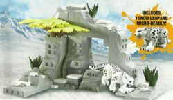Deadly 60 Micro Deadly Figures - Snow Leopard