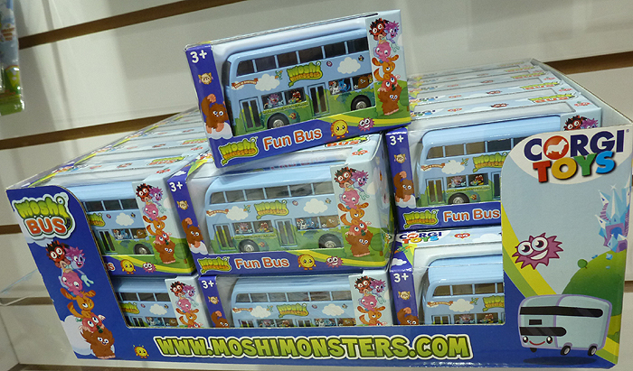 Corgi Moshi Monsters Fun Bus